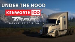 20240212-ATS-SCS hír: Under the Hood - Kenworth T680 Signature Edition, 1