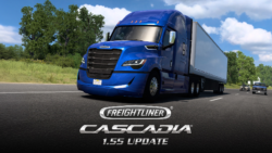20250605-ATS-SCS hír: ATS 1.55 Update: Freightliner Cascadia 2024 Update, 1