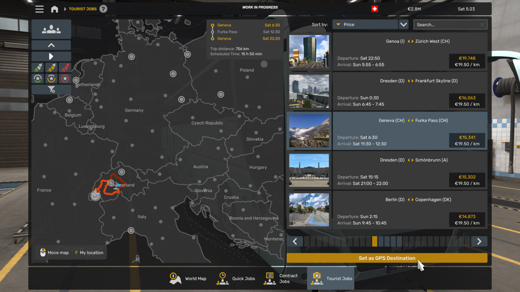 20261007-ETS2-SCS hír: Coaches: Tourist Jobs, 3